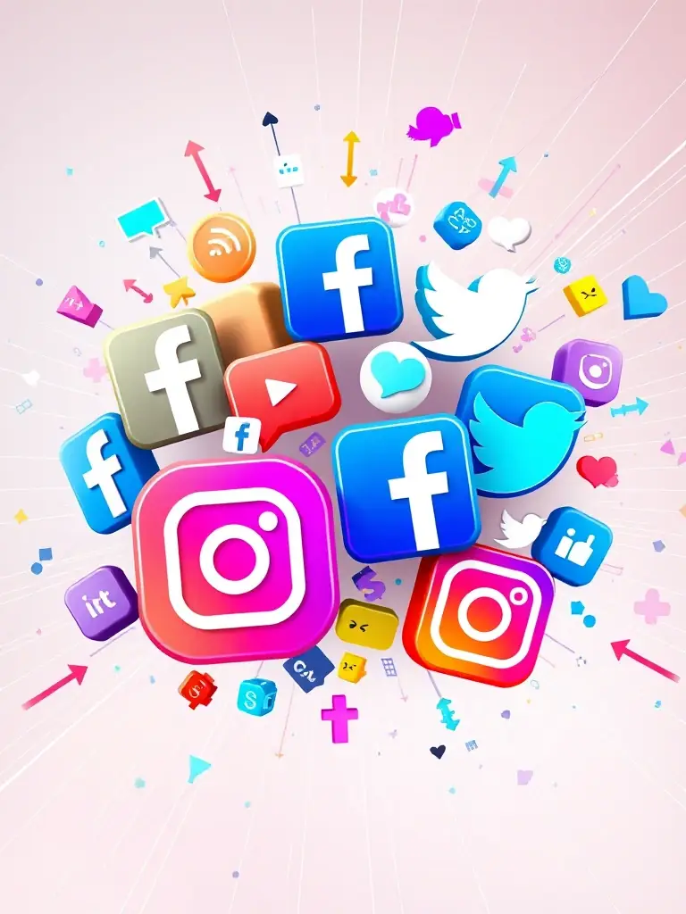 A dynamic image of viral content spreading rapidly across social media platforms, illustrating the power of a well-executed viral content strategy.